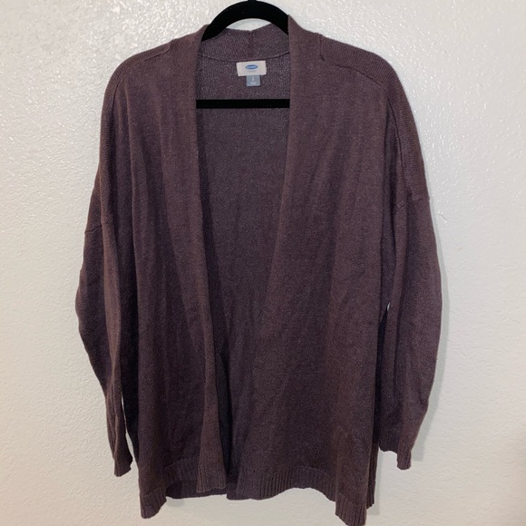 Old Navy Sweaters - Purple long Cardigan